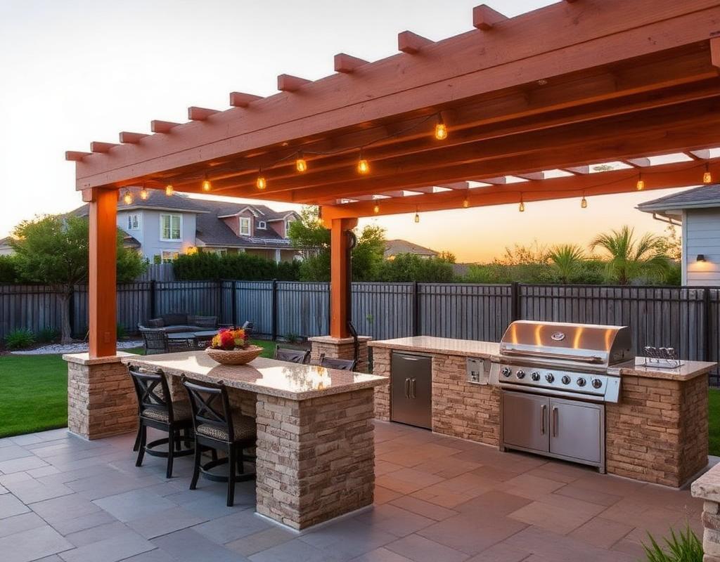 Padre Island Pergola